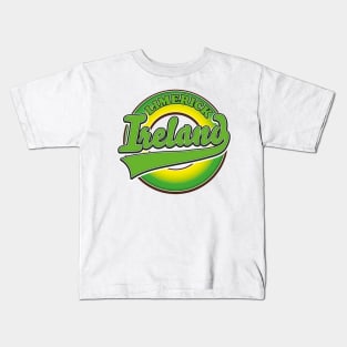 Limerick Ireland retro logo Kids T-Shirt